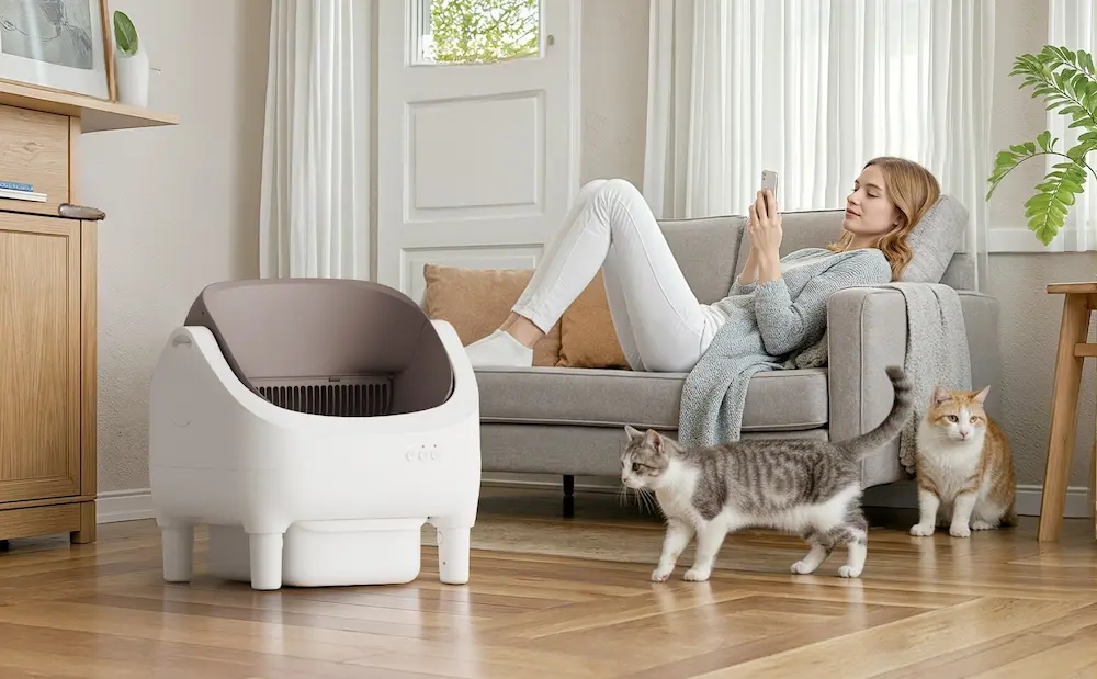 WARCAT Automatic Cat Litter Box