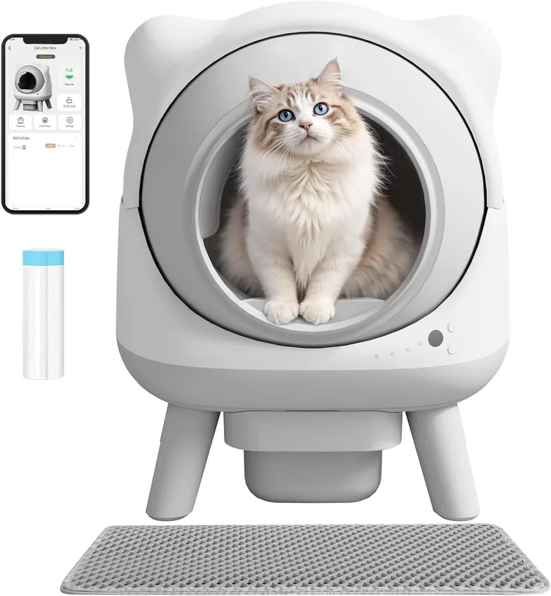 WARCAT Smart Electric Cat Litter Box